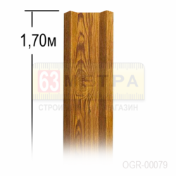 Штакетник большой Printech Light wood 1,7м