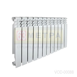 Радиатор алюминиевый 500 х 12 секций Valfex