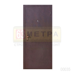 Дверь металл-металл Удача 0,98м правая